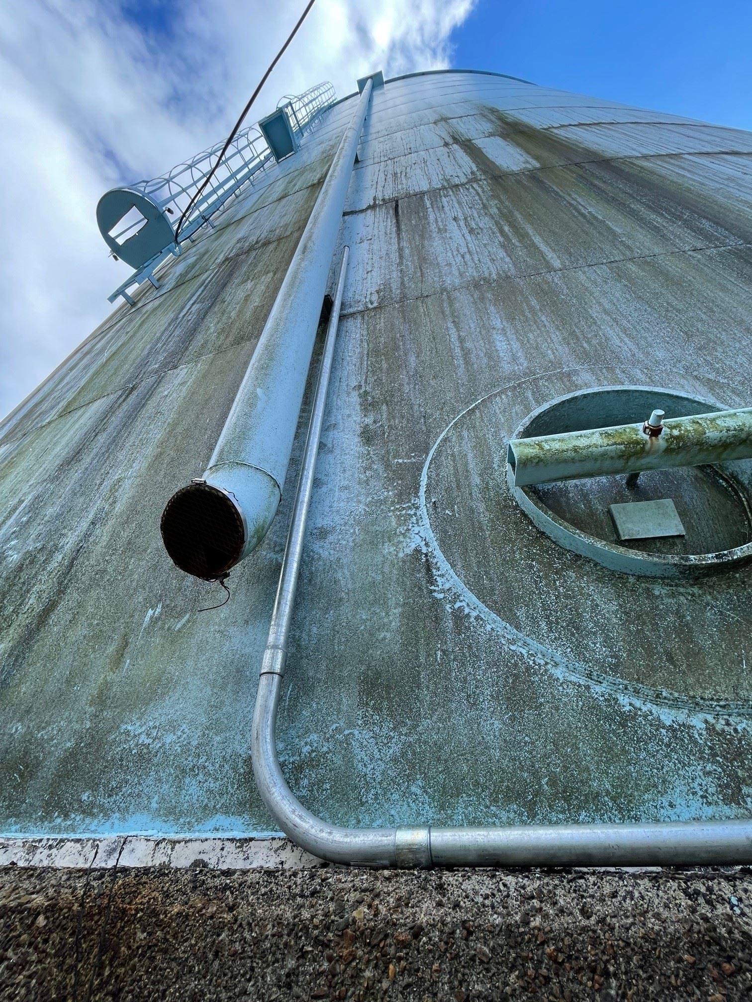 Electric Control Panels, Junction Box and Conduit at Sprague Hill Storage Tank3